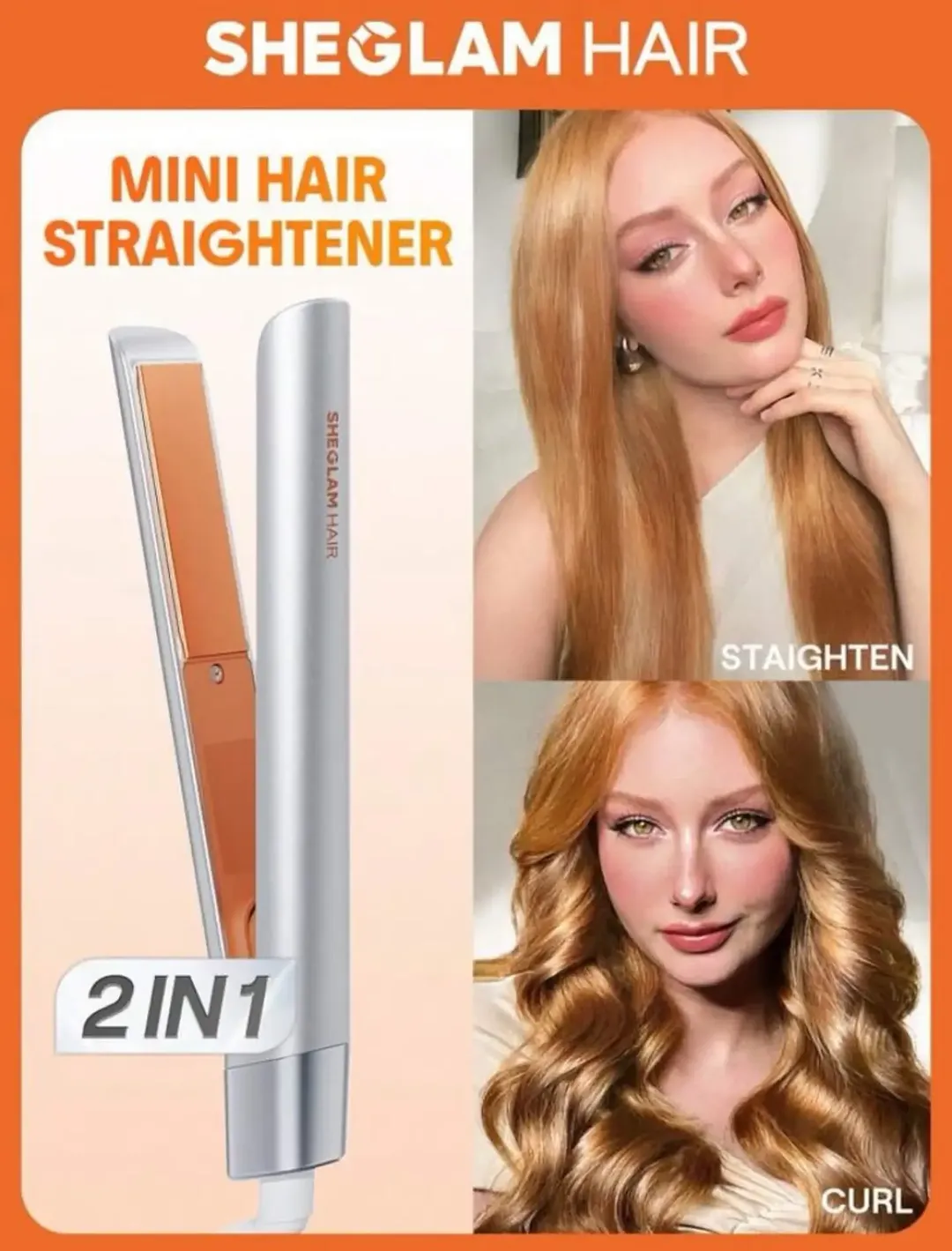 اتو مو  مسافرتی  Mini Hair Straightener