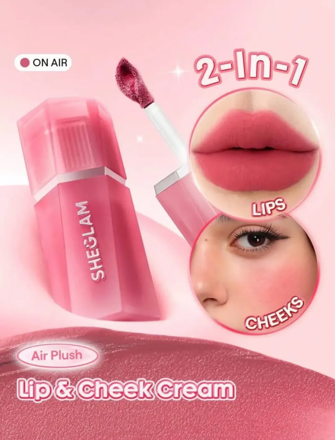 حجم: حدود ۷ گرم نوع محصول: کرم چندکاره لب و گونه (Lip & Cheek Cream) مناسب برای: انواع پوست، به‌ویژه افرادی که به آرایش سبک و طبیعی علاقه دارند ترکیبات کلیدی: شی باتر، روغن جوجوبا، ویتامین E، پپتیدها، سیلیکون‌های سبک کشور مبدا برند: چین سایر ویژگی‌ها: بافت موس سبک، رنگ‌دهی قابل‌تنظیم، فینیش مخملی، قابل استفاده برای لب و گونه، اپلیکاتور خاص، وگان و بدون تست حیوانی، مناسب آرایش روزانه و سریع