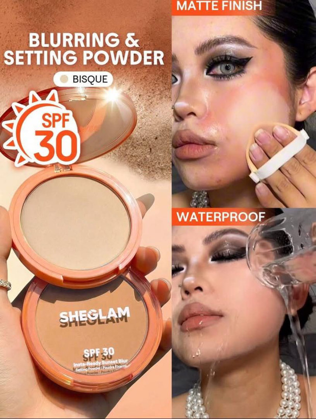 پودر فیکس SPF دار در 3 رنگ